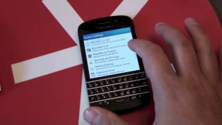 How to unlock your BlackBerry Q10 [upl. by Muns]