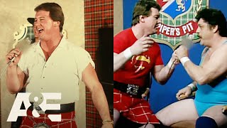 WWE Biography quotRowdyquot Roddy Piper  Best of Pipers Pit  AampE [upl. by Papagena428]