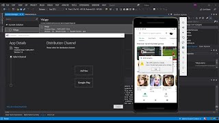 Android App Deployment in Visual Studio 2019  Generate Xamarin Android APK [upl. by Lotti]