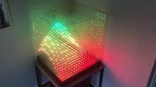 Led cube 16x16x16 [upl. by Eylsel892]