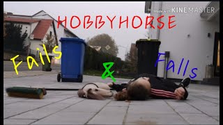 Hobbyhorse Fails amp Falls part 3😂  hobbyhorsingde [upl. by Ferrell]