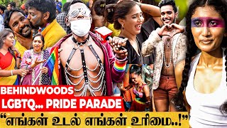 quotஇது எங்களோட உடல் எங்களோட உரிமைquot LGBTQ PRIDE PARADE  LIVE VISIT [upl. by Goda667]