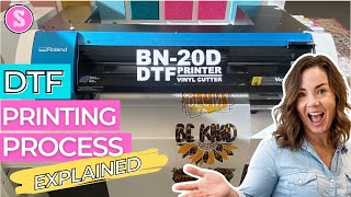 DTF Printing Process EXPLAINED and FAQs Answered [upl. by Nalor]