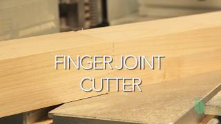 Finger Joint Cutter  Setup amp Demonstration [upl. by Dunseath]