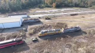 Saturday Morning CSX Trains at Waycross [upl. by Irt]