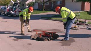 Manhole Repair Process [upl. by Aicenaj226]