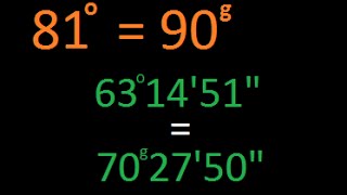 Degrees to Grades conversion [upl. by Matheny575]