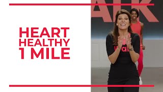 Heart Healthy 1 Mile Workout with Bands [upl. by Bobine]