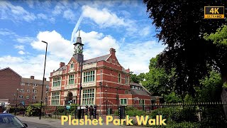 Plashet Park Walk  East London  Newham  Jazz live East Ham London Sri Mahalakshmi Temple [upl. by Ulland649]