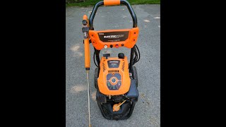 Generac 3100 PSI Power Washer Review Electric Start [upl. by Aliehc333]