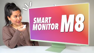 Samsung Smart Monitor M8 What Can It Actually Do [upl. by Harobed]