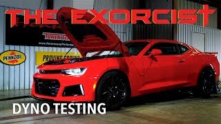 THE EXORCIST 2018 Camaro ZL1 Chassis Dyno Testing [upl. by Hewitt177]