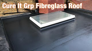 New GRP fibreglass roof  using Cure it [upl. by Mullen630]