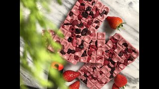 How to make Ruby Chocolate Bars Facebook Live Stream Highlights [upl. by Sissel]