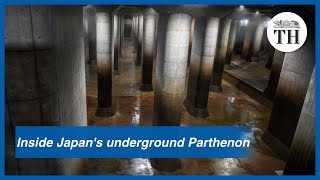 Inside Japans massive underground reservoir for flood control [upl. by Alyhc284]