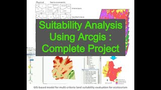 Suitability Analysis Using Arcgis  Complete Project [upl. by Dorthea249]