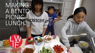 Making a Bento Picnic Lunch in Japan [upl. by Baron]