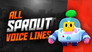 SPROUT Voice Lines  Brawl Stars [upl. by Jackson]