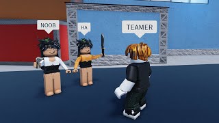 ROBLOX Murder Mystery 2 Funny Moments TEAMERS [upl. by Sinaj50]