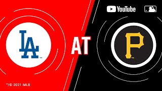 Dodgers at Pirates  MLB Game of the Week Live on YouTube [upl. by Malda]