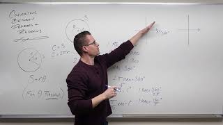 Converting Radians and Degrees Precalculus  Trigonometry 4 [upl. by Emrich]