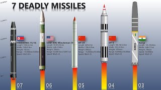 The 7 Missiles That Can Hit Any Powerful Nation [upl. by Xavler]