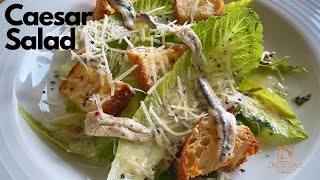 Caesar Salad Recipe  Fresh Dressing [upl. by Sackey]