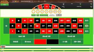 Roulette Simulator  Run Custom Progression [upl. by Gerianne]