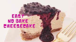 Easy No Bake Low Carb Cheesecake With WalnutPecan Crust [upl. by Alenson984]