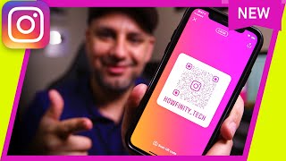 How to Create Instagram QR Code  New Instagram Update [upl. by Normac]