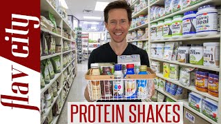 The BEST Protein Shakes On The Market  Dairy amp Plant Based [upl. by Arraeit381]