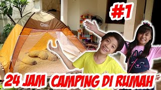 24 JAM CAMPING DI DEPAN RUMAH PART 1  RUSUH TIDUR MASAK  Vlog Drama Lucu  CnX Adventurers [upl. by Paza144]