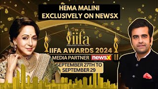 IIFA 2024  Actress Hema Malini Exclusive  NewsX [upl. by Herates]