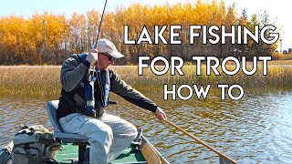 Lake Fishing for Trout  Stillwater Basics [upl. by Straus]