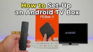 How To Setup An Android TV Box [upl. by Uella]