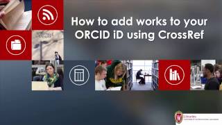 How to add works to your ORCID iD using CrossRef [upl. by Lucho708]