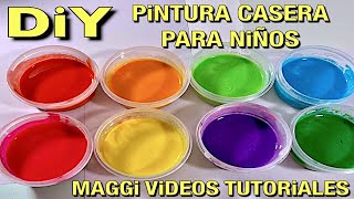 Como Hacer Pintura Casera [upl. by Devehcoy]