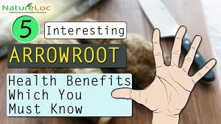 5 Interesting Arrowroot Health Benefits Which You Must Know  NatureLoC [upl. by Close]