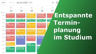 Workload und Terminplanung [upl. by Ecnarretal]