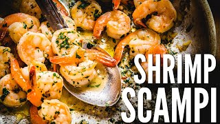 The BEST Way To Make SHRIMP SCAMPI [upl. by Verada]