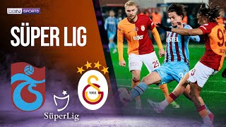 Trabzonspor vs Galatasaray  SÜPER LIG HIGHLIGHTS  012124  beIN SPORTS USA [upl. by Kristyn]