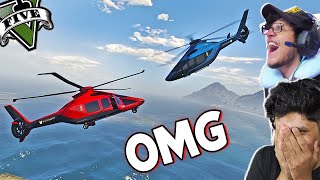 ULTIMATE HELICOPTER CHALLENGE in GTA 5 [upl. by Frayne]