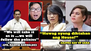 HUWAG NYANG DIKTAHAN ANG HOUSE CASTRO HOR SUSUNOD SA PANGULO [upl. by Humfried]