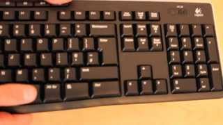 Logitech K270 Wireless Keyboard  Unboxing [upl. by Ayerf551]