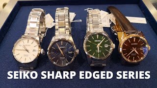 REVIEW 2020 Seiko Sharp Edged Series Presage Line [upl. by Lednem]