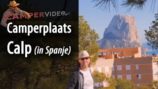 Camperplaats in Calp  Spanje 065 [upl. by Lletnohs]