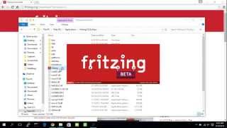 Download and Install 64 bit Fritzing on Windows 10 [upl. by Enymsaj]