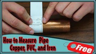 How to Measure Pipe Diameter Size Free Tool Download [upl. by Suki811]