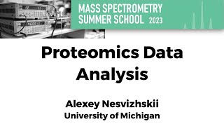 Proteomics Data Analysis [upl. by Rame967]