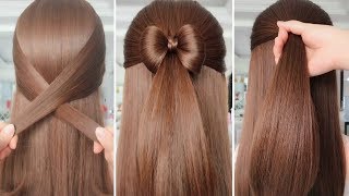 ⚠️ SIMPLE HAIRSTYLES FOR EVERYDAY ⚠️  Hair Tutorials [upl. by Swope]